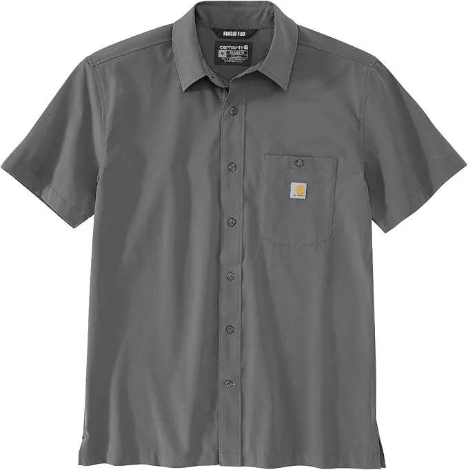 Carhartt Men's Force Sun Defender Relaxed Fit Lightweight Short-Sleeve Shirt