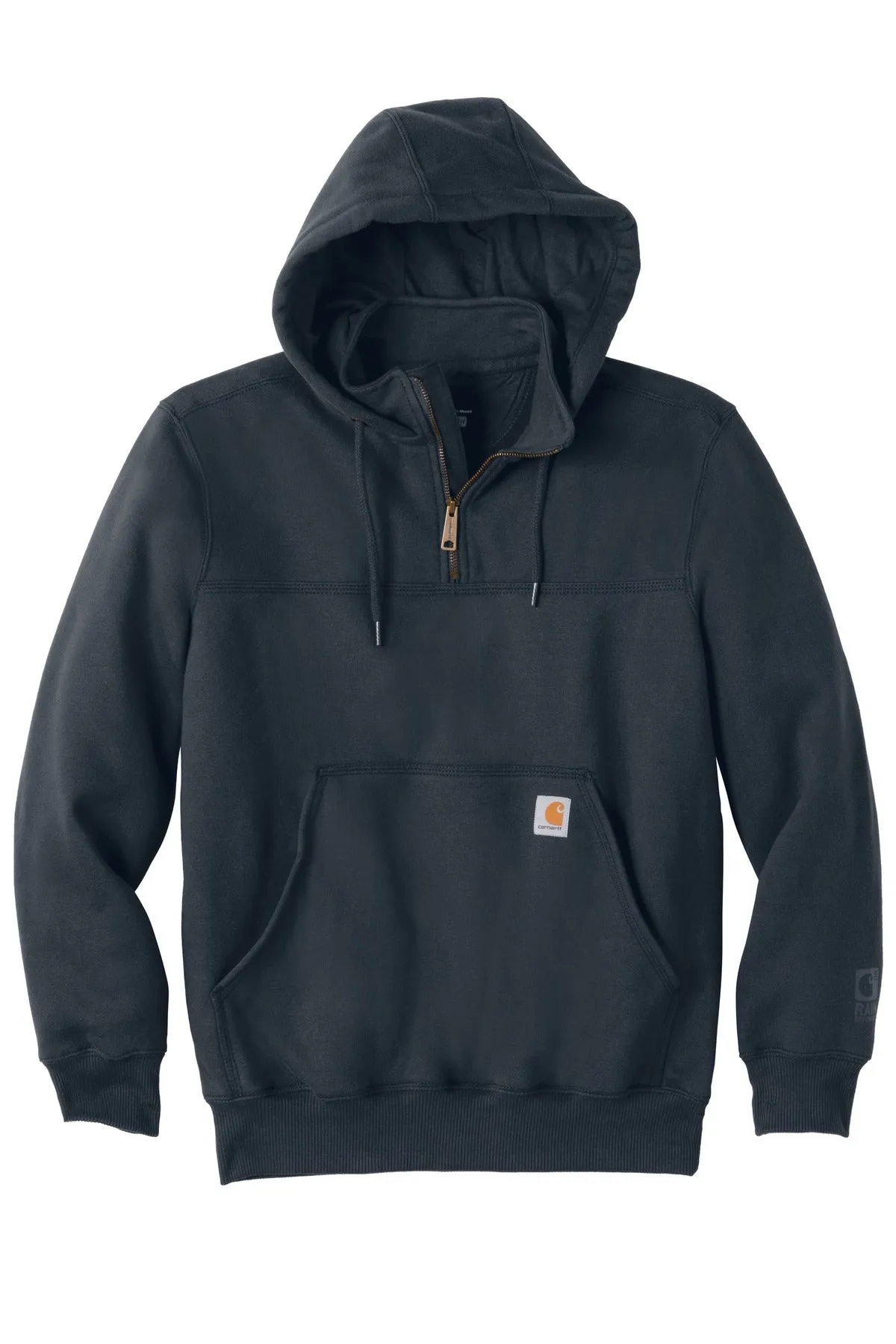 Carhartt Men's Rain Defender Paxton Heavyweight Hooded Zip Mock Sweatshirt CT100617