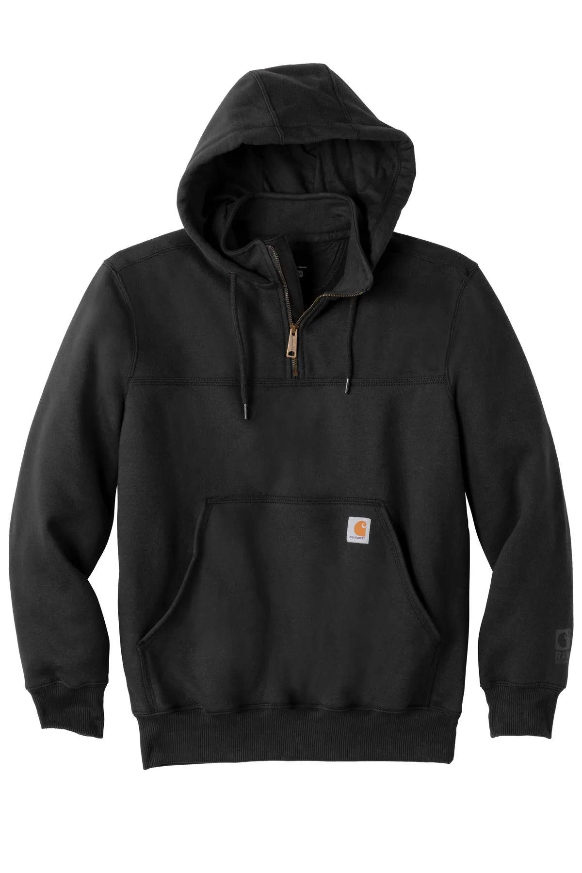 Carhartt Men's Rain Defender Paxton Heavyweight Hooded Zip Mock Sweatshirt CT100617