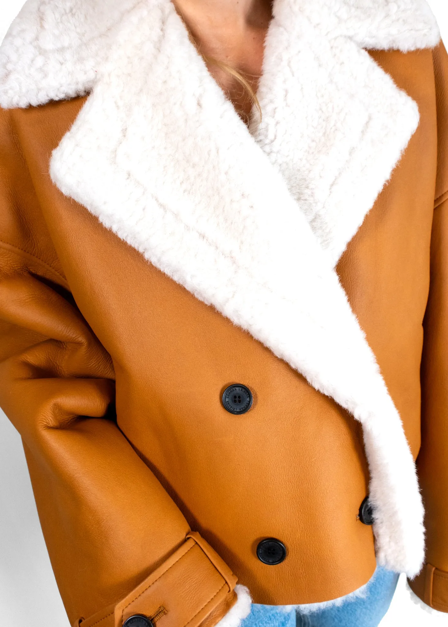 Common Leisure Grace Sheepskin Jacket