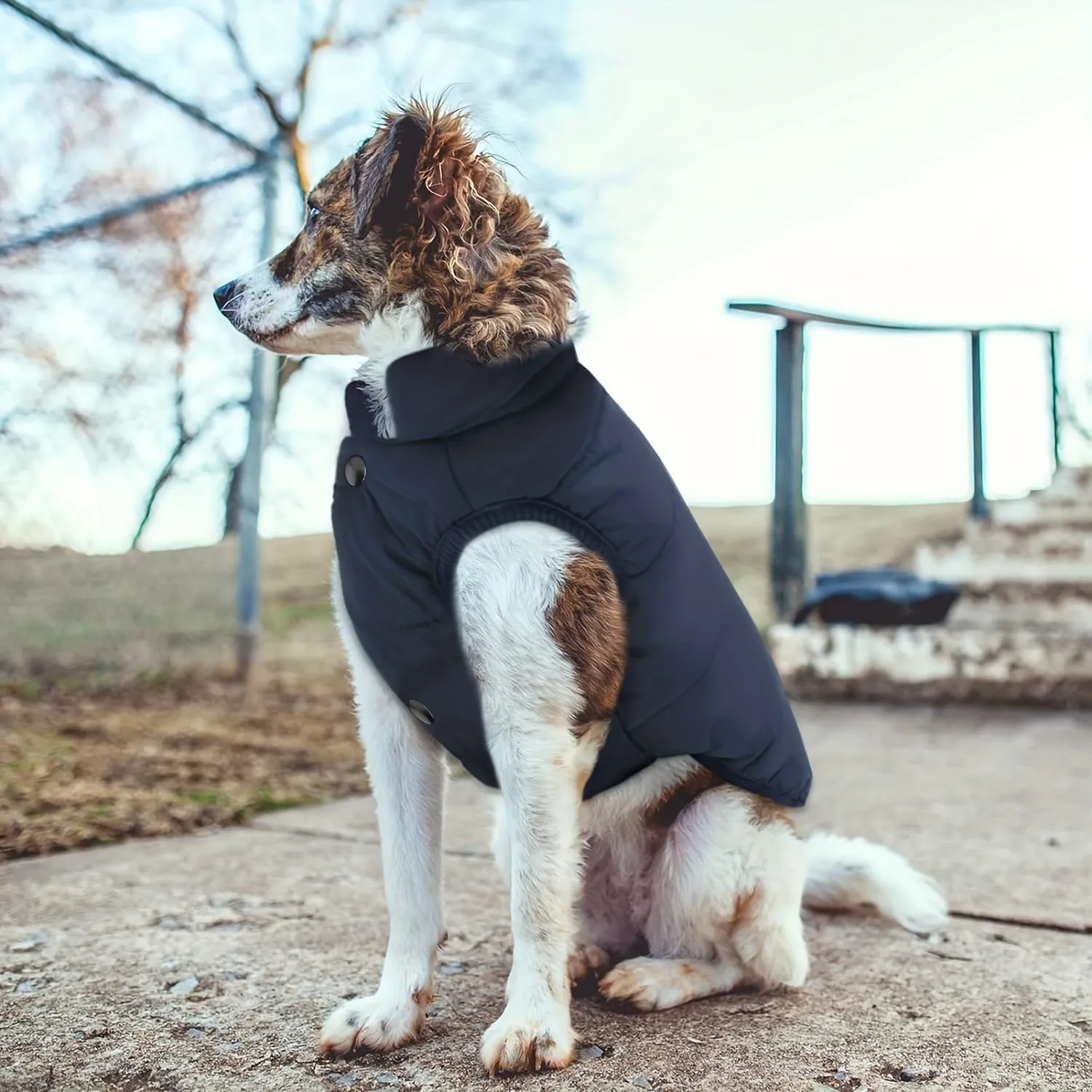 Cozy Pink FleeceLined Dog Hoodie Extra Warm Winter Jacket