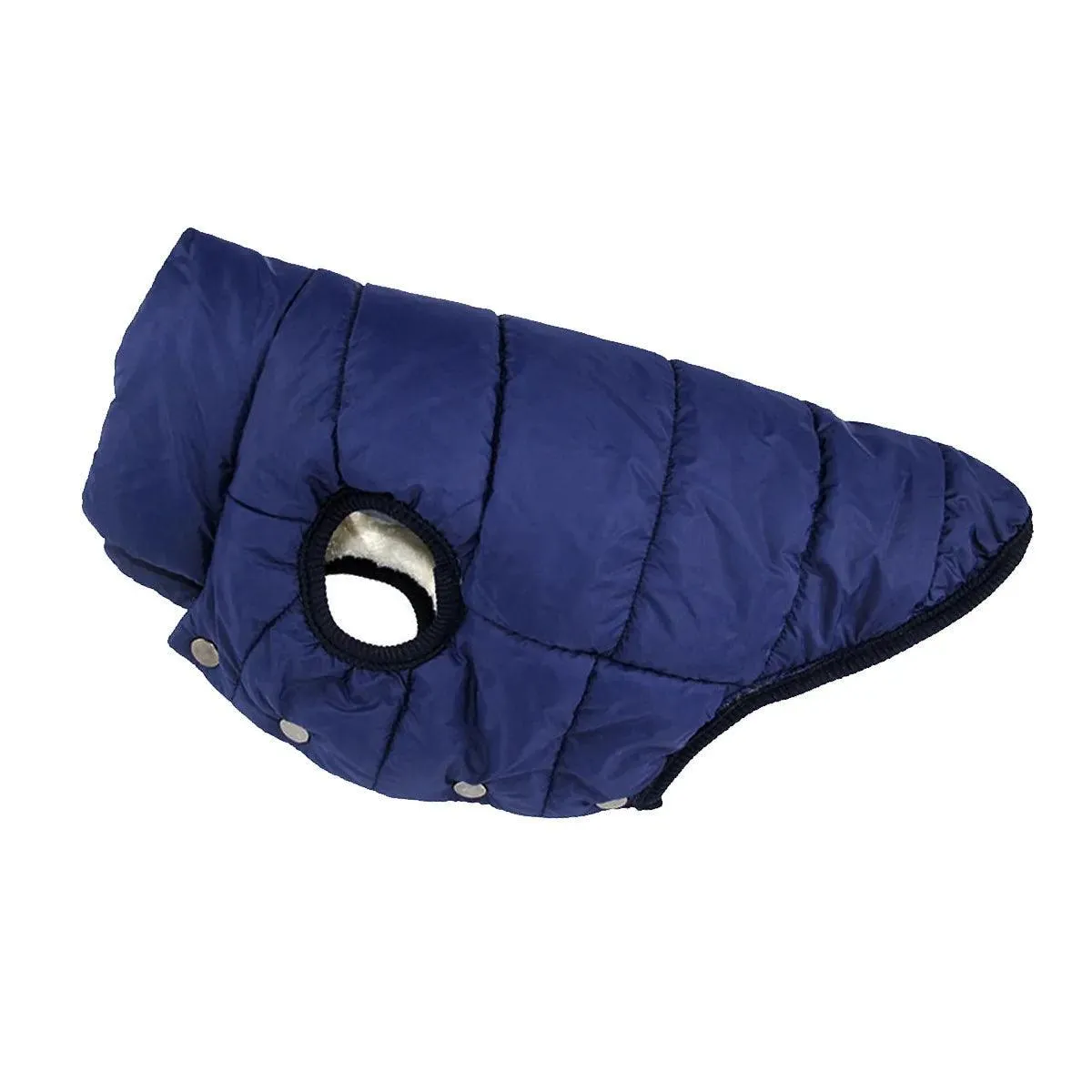 Cozy Winter Dog Jacket: Plush Lined Coat for Stylish Small to Large Breeds