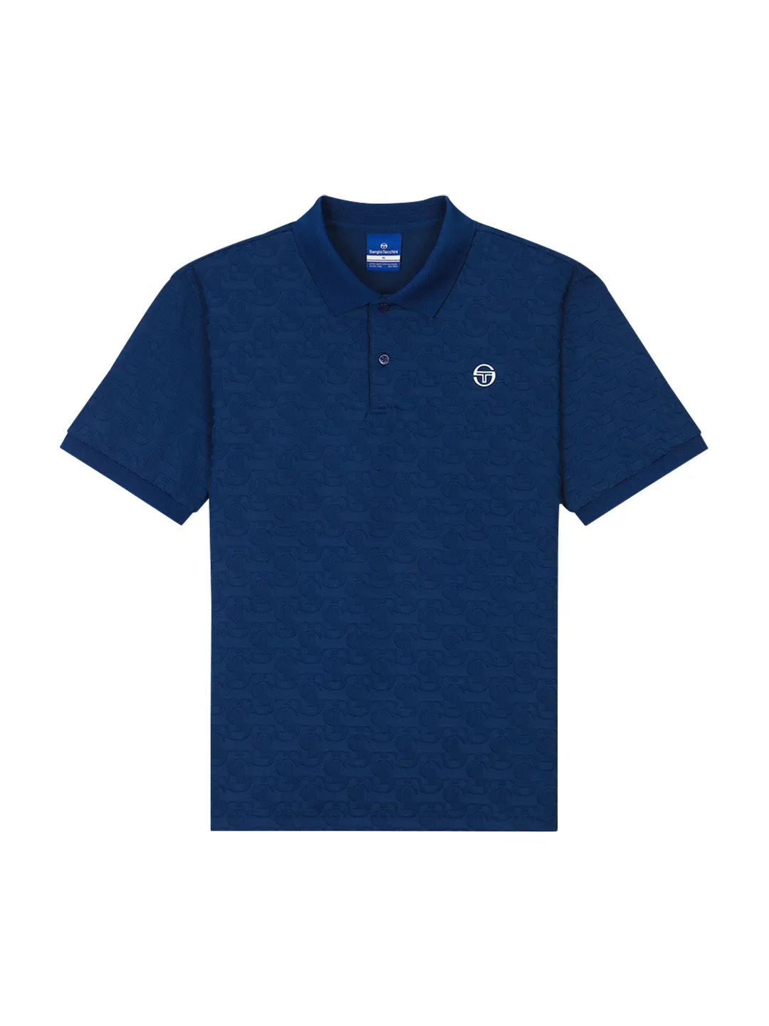 Daily ST Jacquard Polo Shirt- Navy