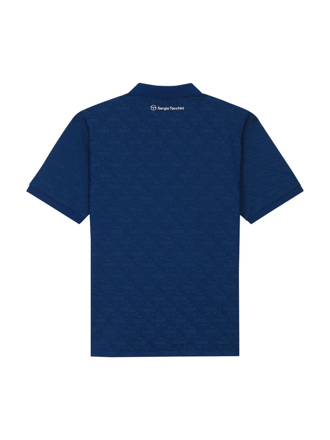 Daily ST Jacquard Polo Shirt- Navy