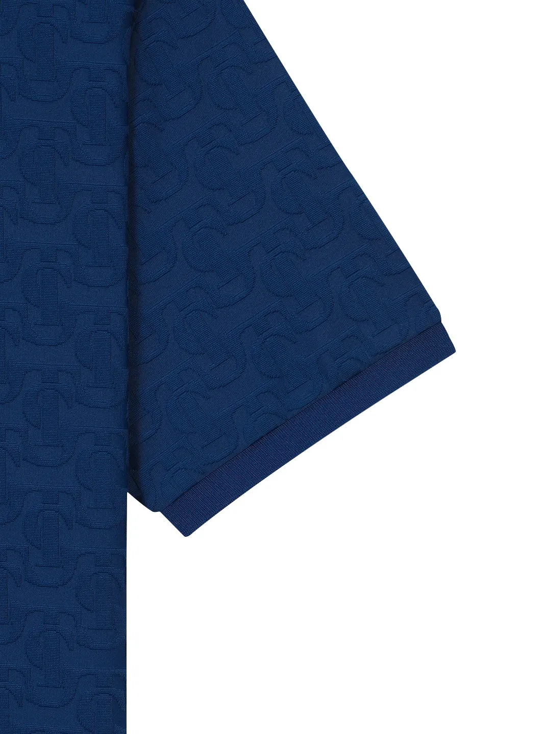 Daily ST Jacquard Polo Shirt- Navy