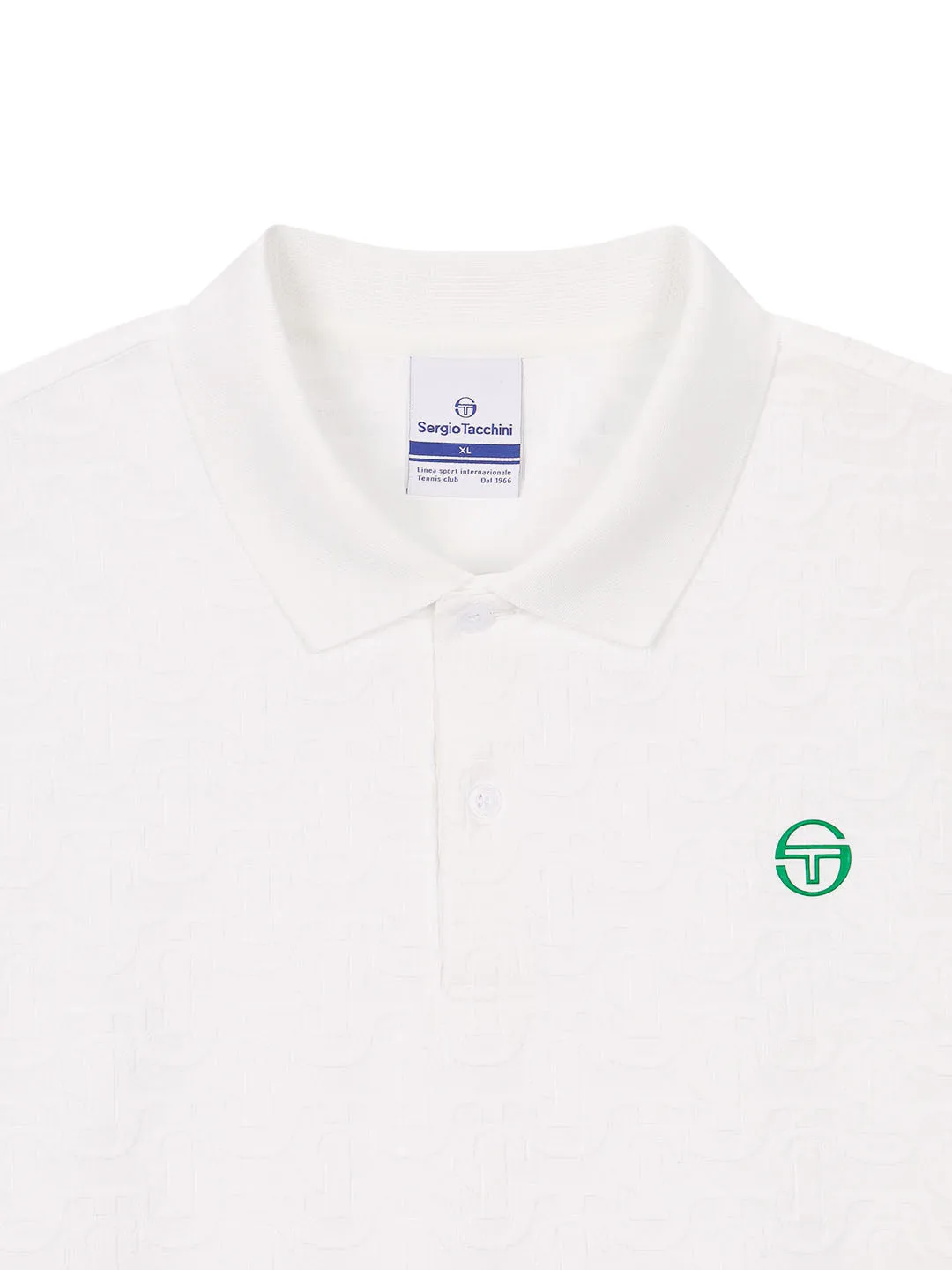 Daily ST Jacquard Polo Shirt- Off White