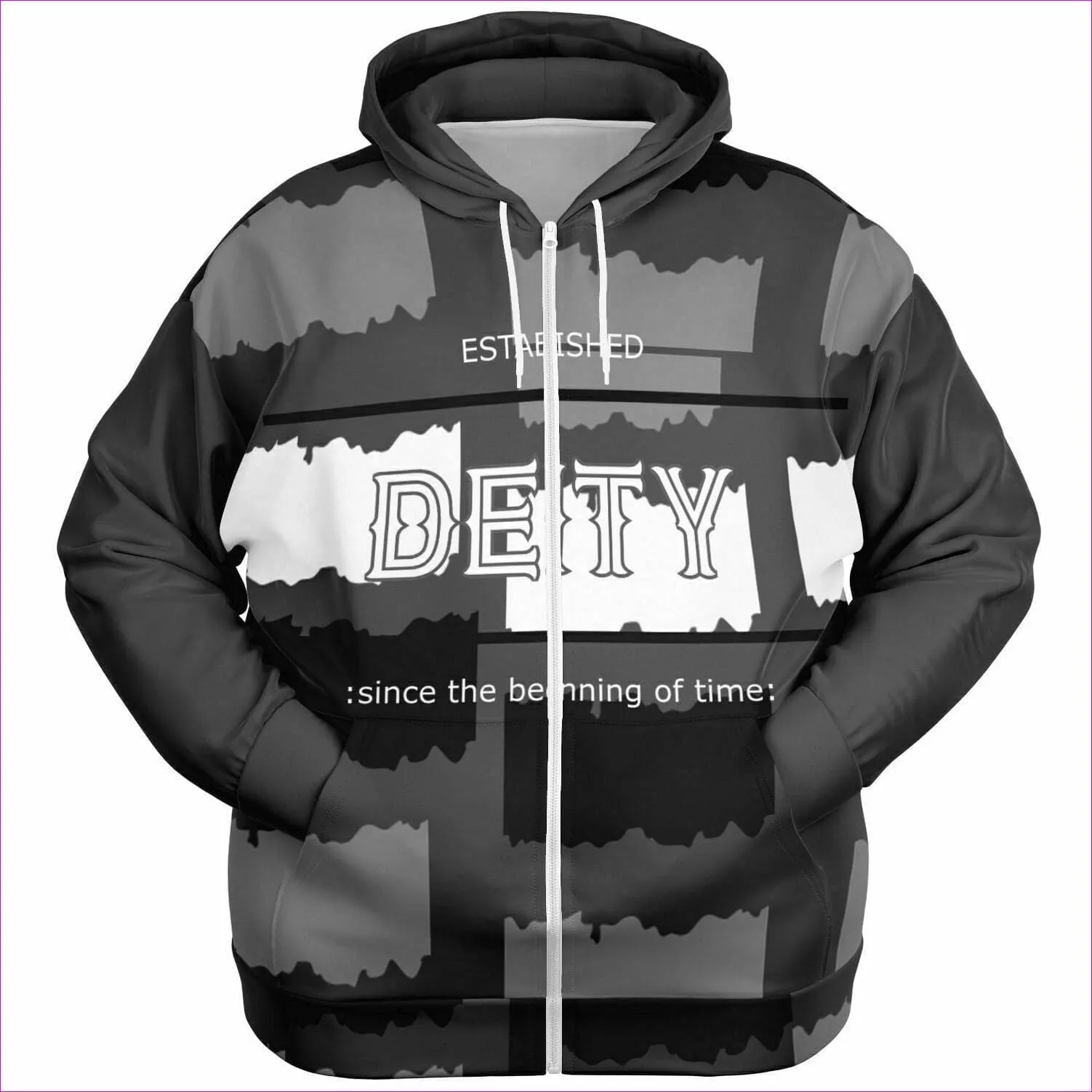 Deity Premium ZIp Hoodie Voluptuous ( ) Plus Sizes