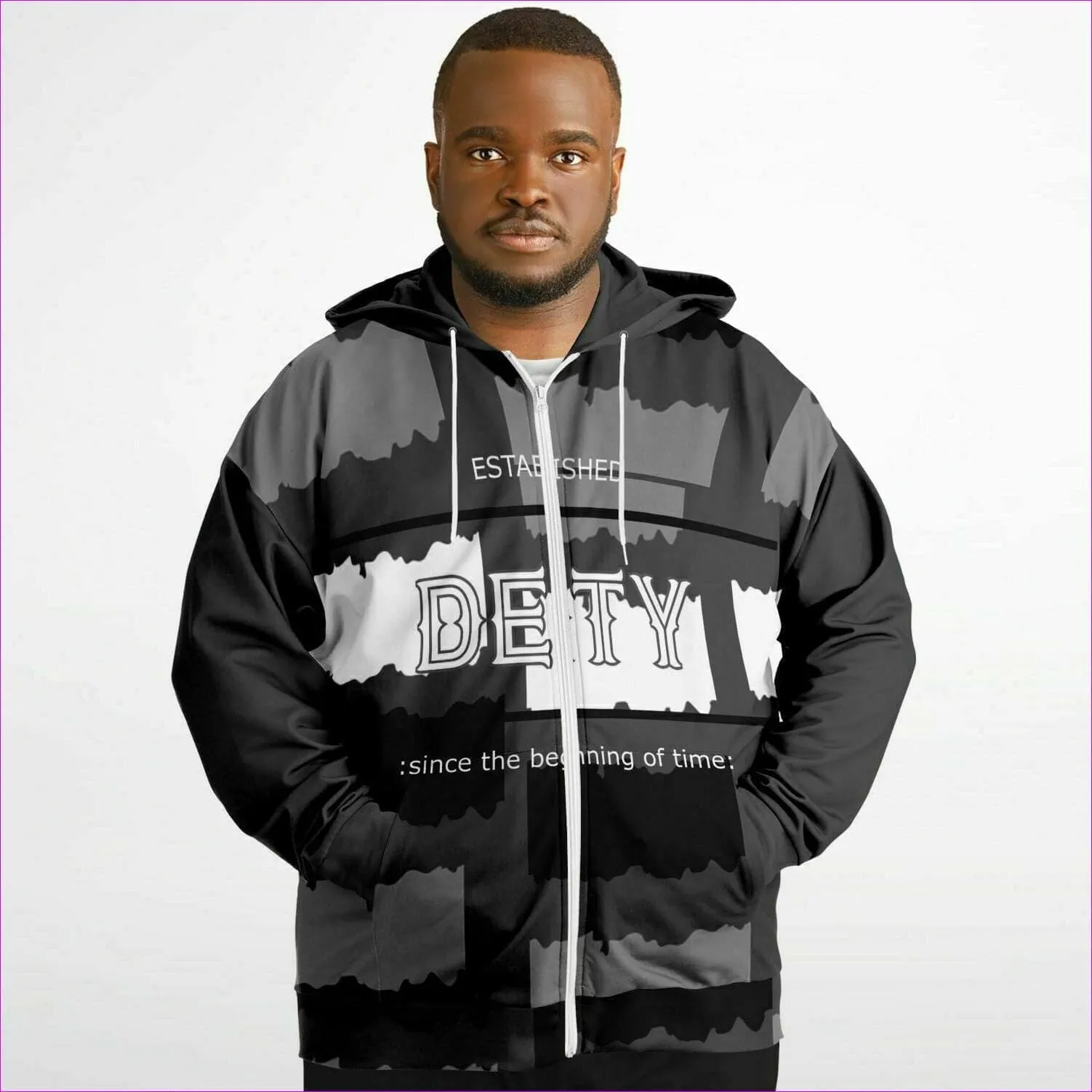 Deity Premium ZIp Hoodie Voluptuous ( ) Plus Sizes