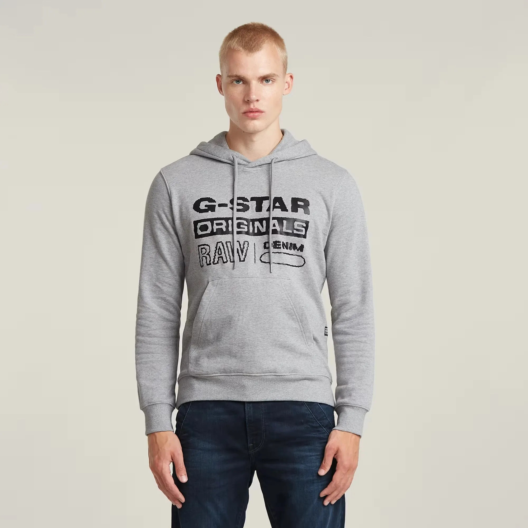 Desstressed Originals Hooded (Grey) - D25911-D684-H024