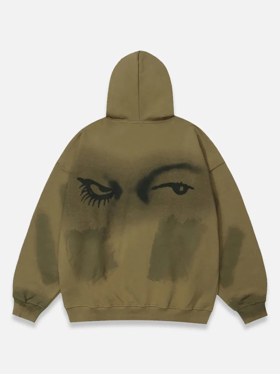 DISAPPEAR ZIP-UP HOODIE