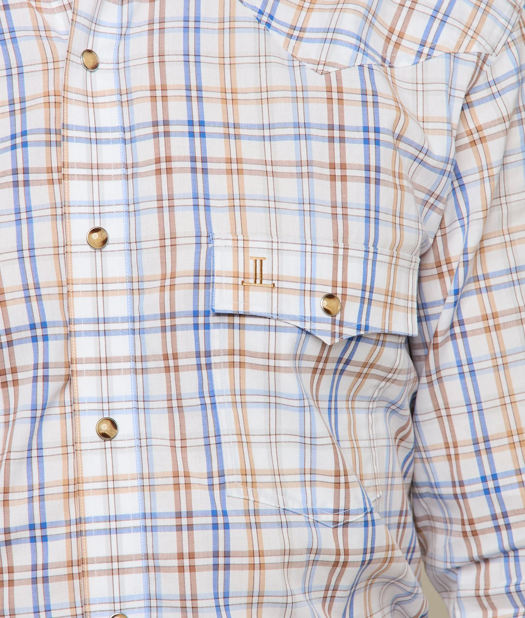 El Paso Plaids :: Brown Blue