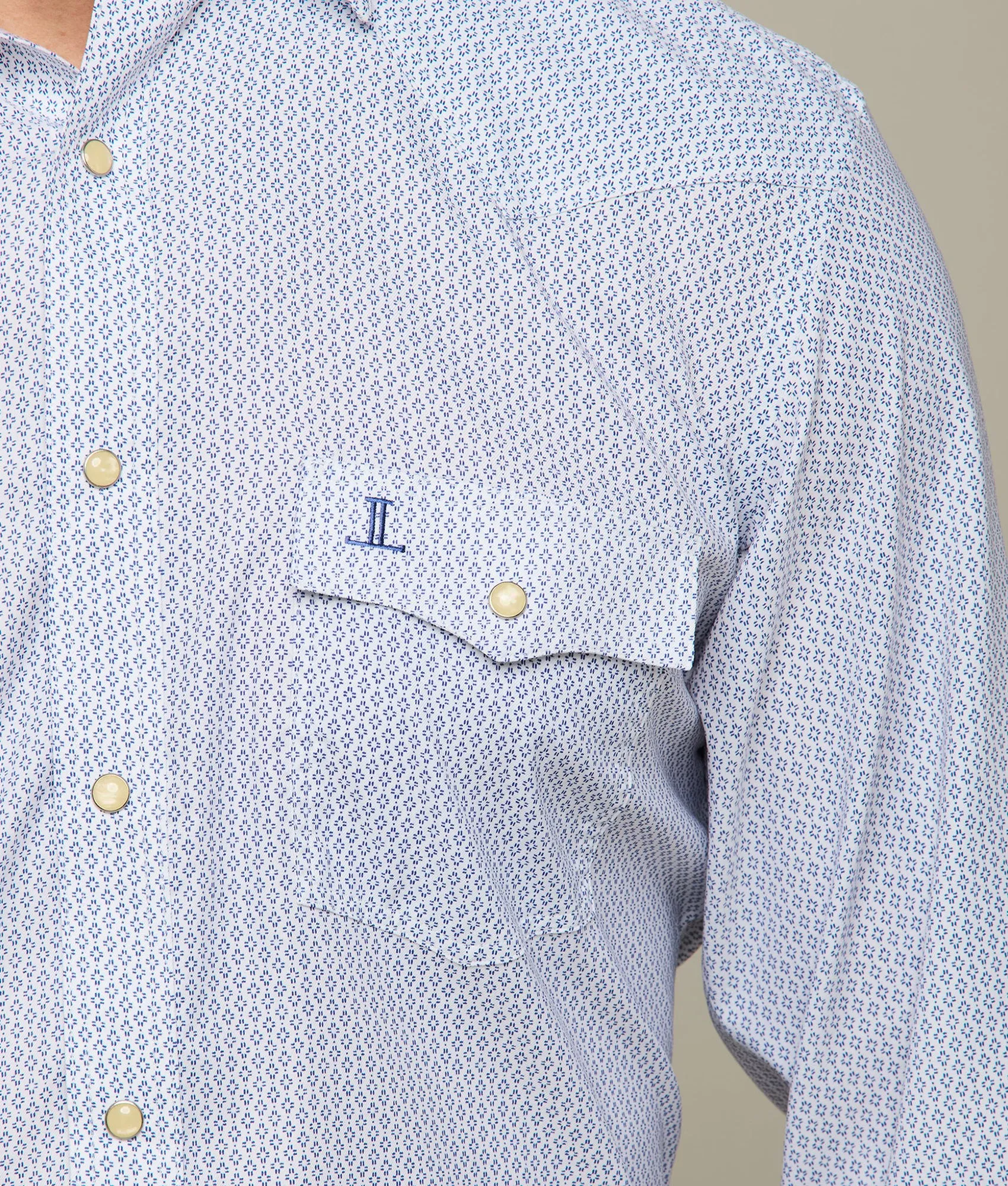 El Paso Prints :: Blue/White Check