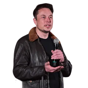 Elon Musk Shearling Leather Jacket For Winter Dark Brown