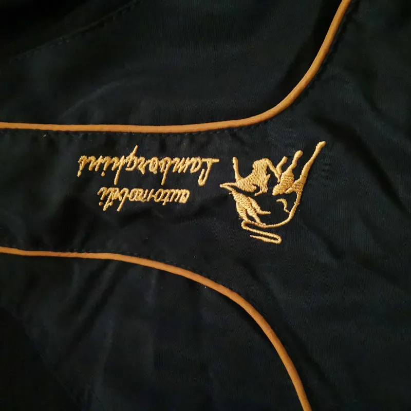 F1 Racing Jacket LAMBORGHINI Advertising Racing Team Jacket Embroidery Craft A117