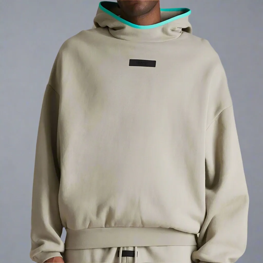 Fear of God Essentials Applique Box Logo Hoodie Seal