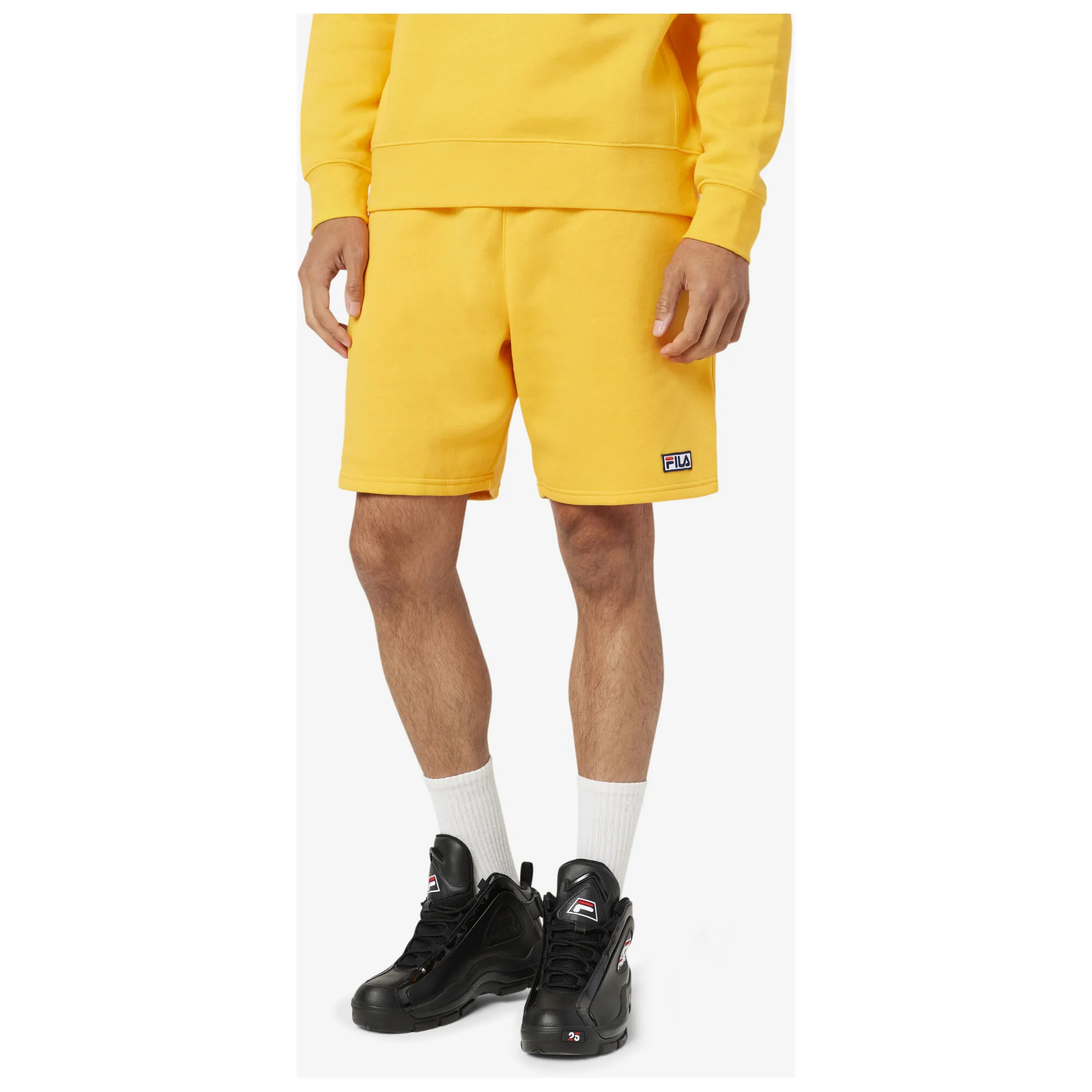 Fila Men's Kylan Shorts - Saffron Yellow