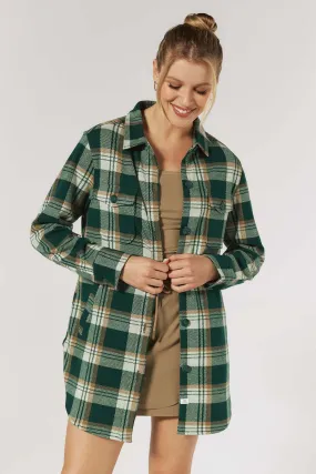 GENERATION PLAID SHACKET