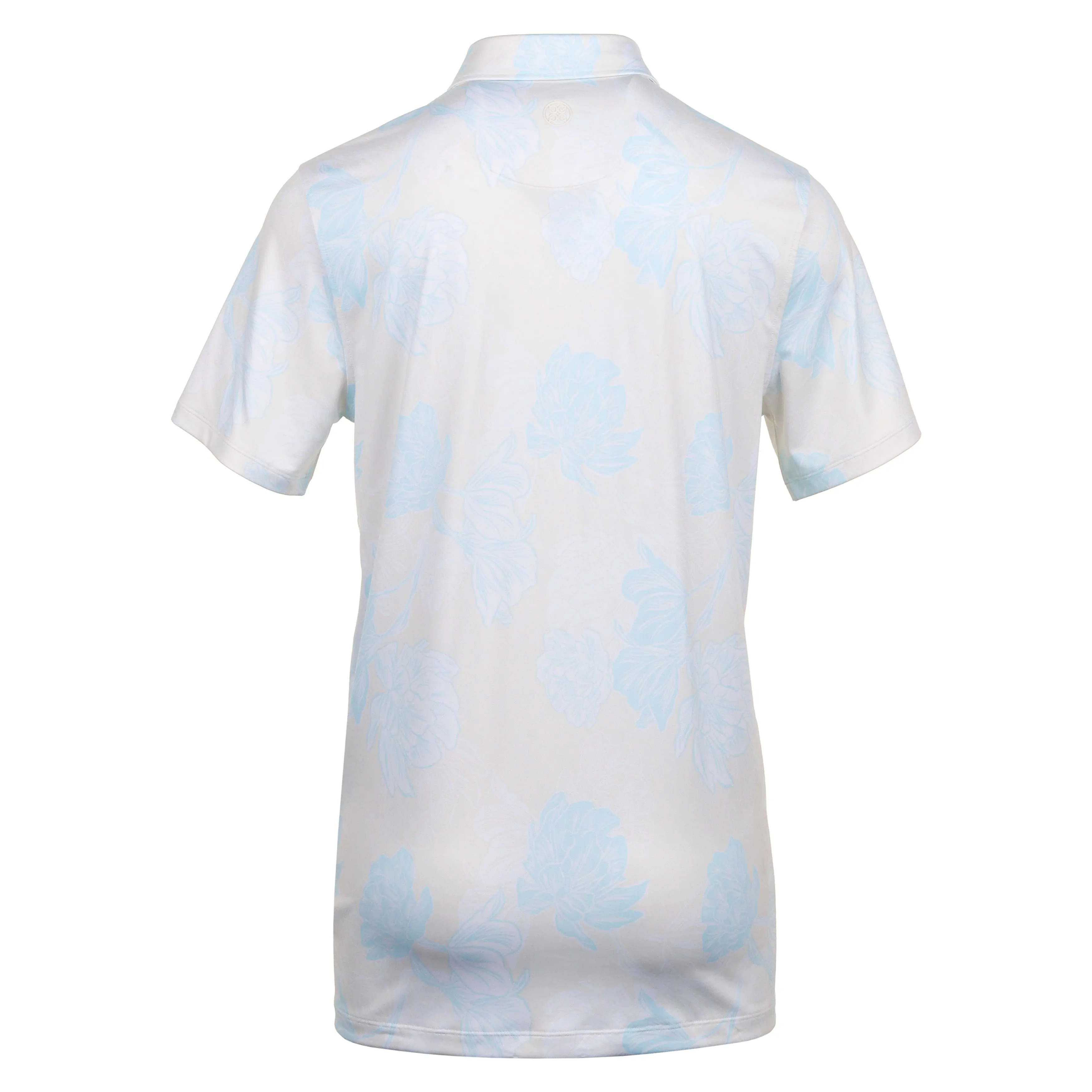 G/FORE Stamped Floral Tech Jersey Polo