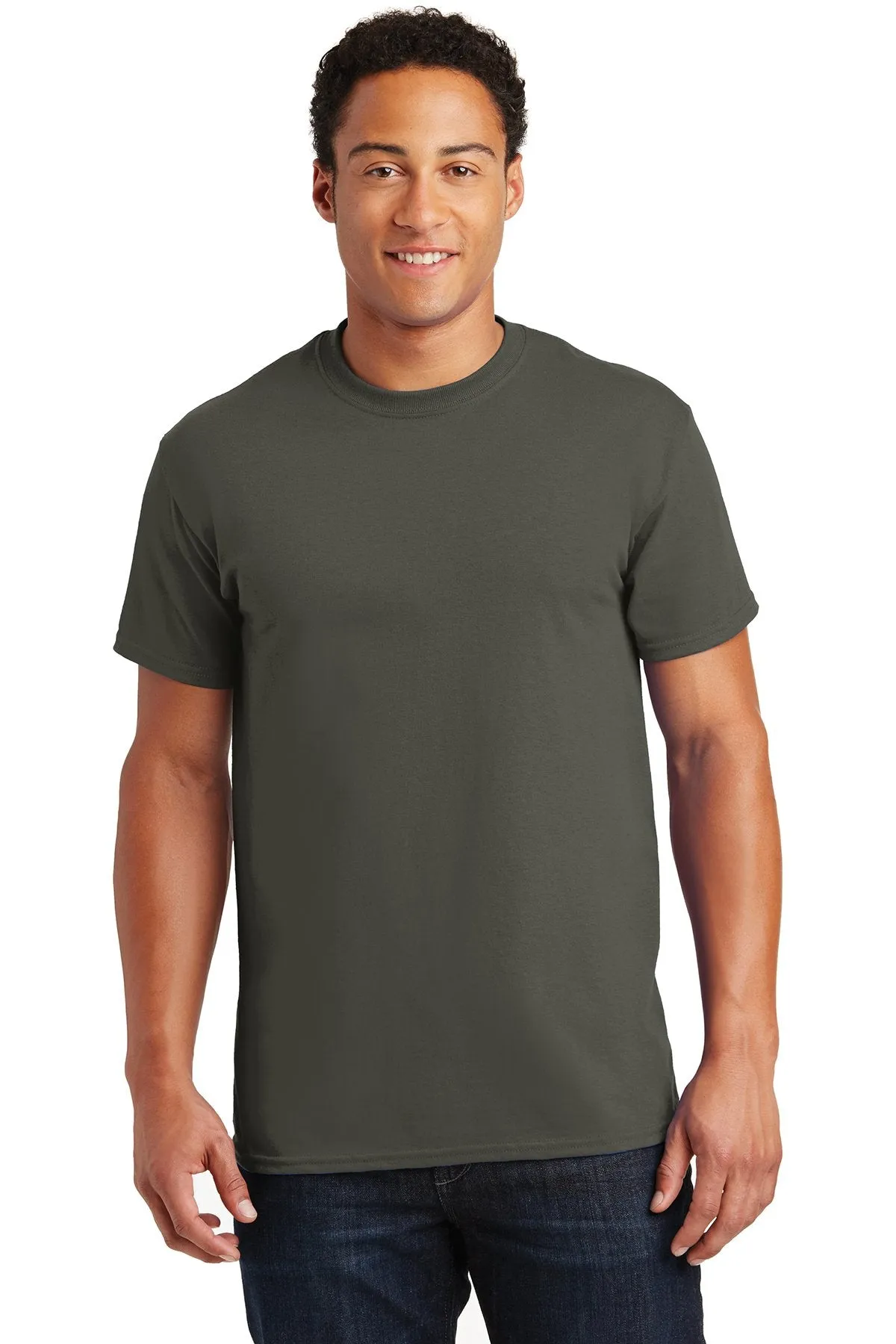 Gildan Ultra Cotton T Shirt Olive