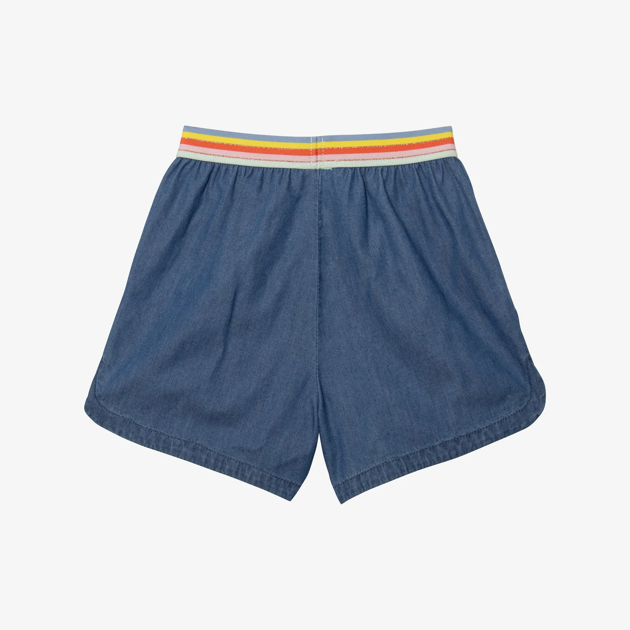 Girls' blue shorts