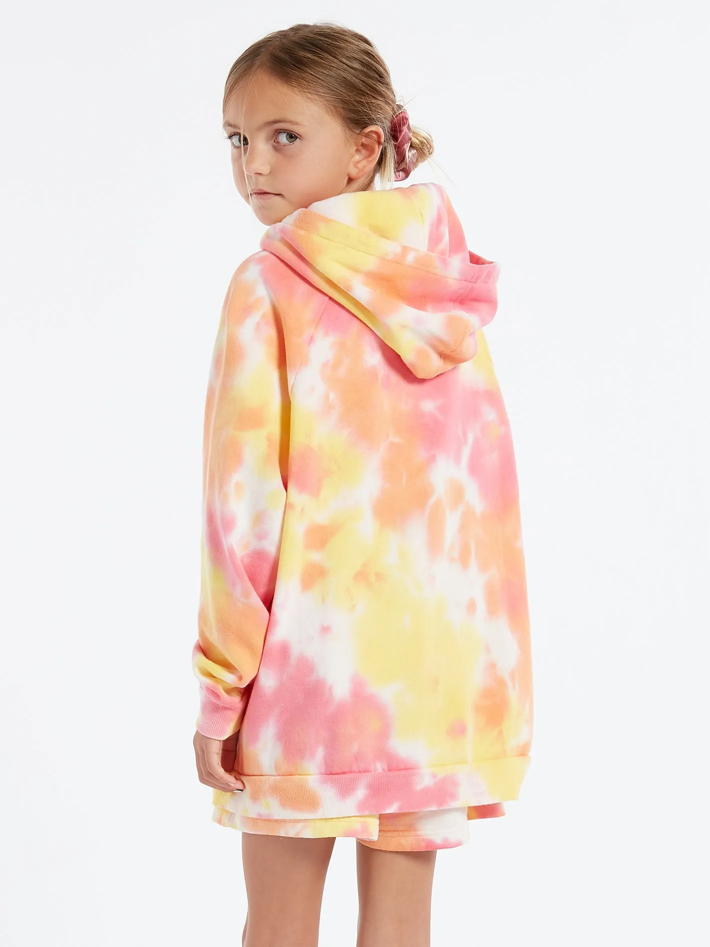 Girls Truly Stoked Boyfriend Hoodie - Multi