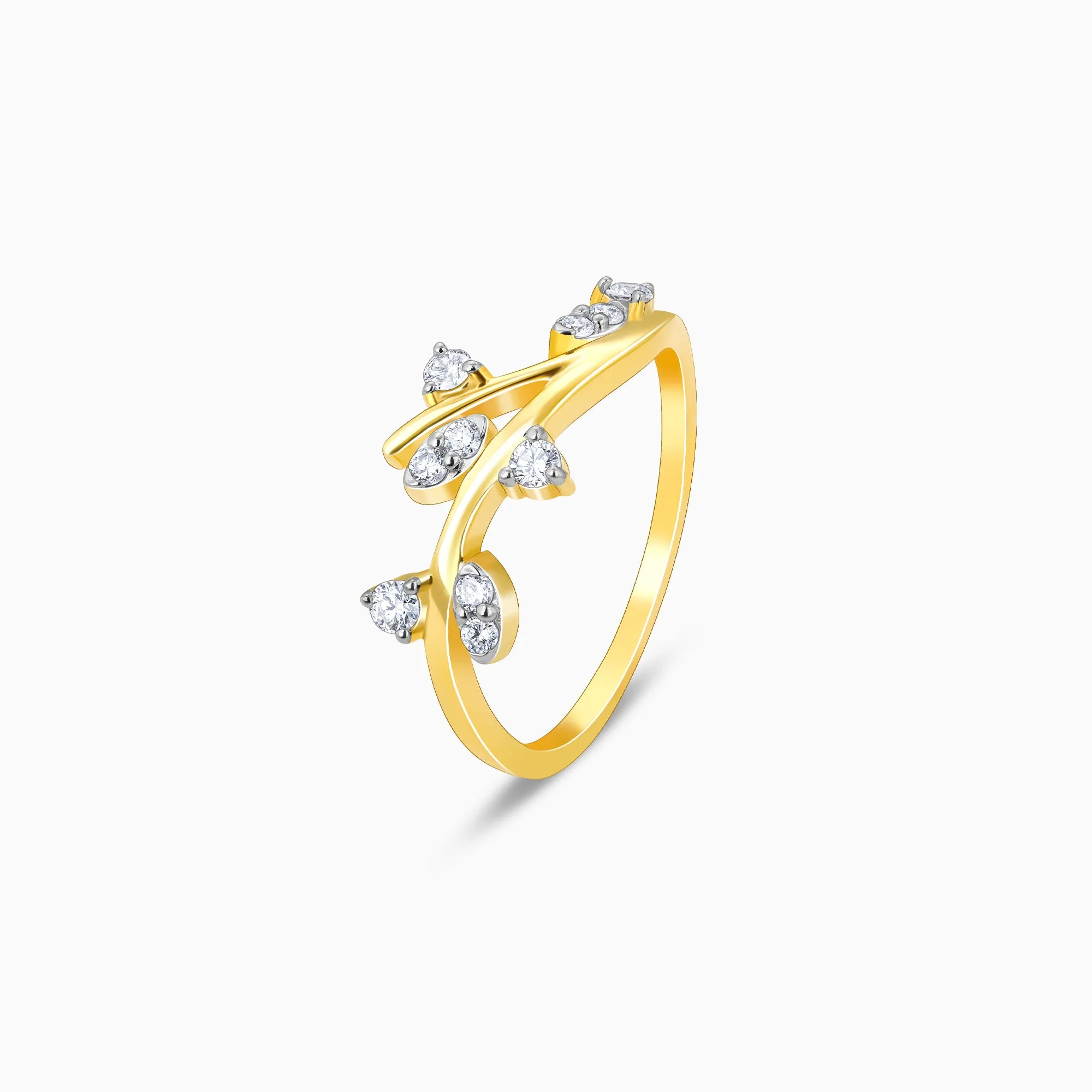 Gold Vibrant Spirit Diamond Ring