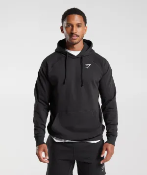 Gymshark Crest Hoodie - Black