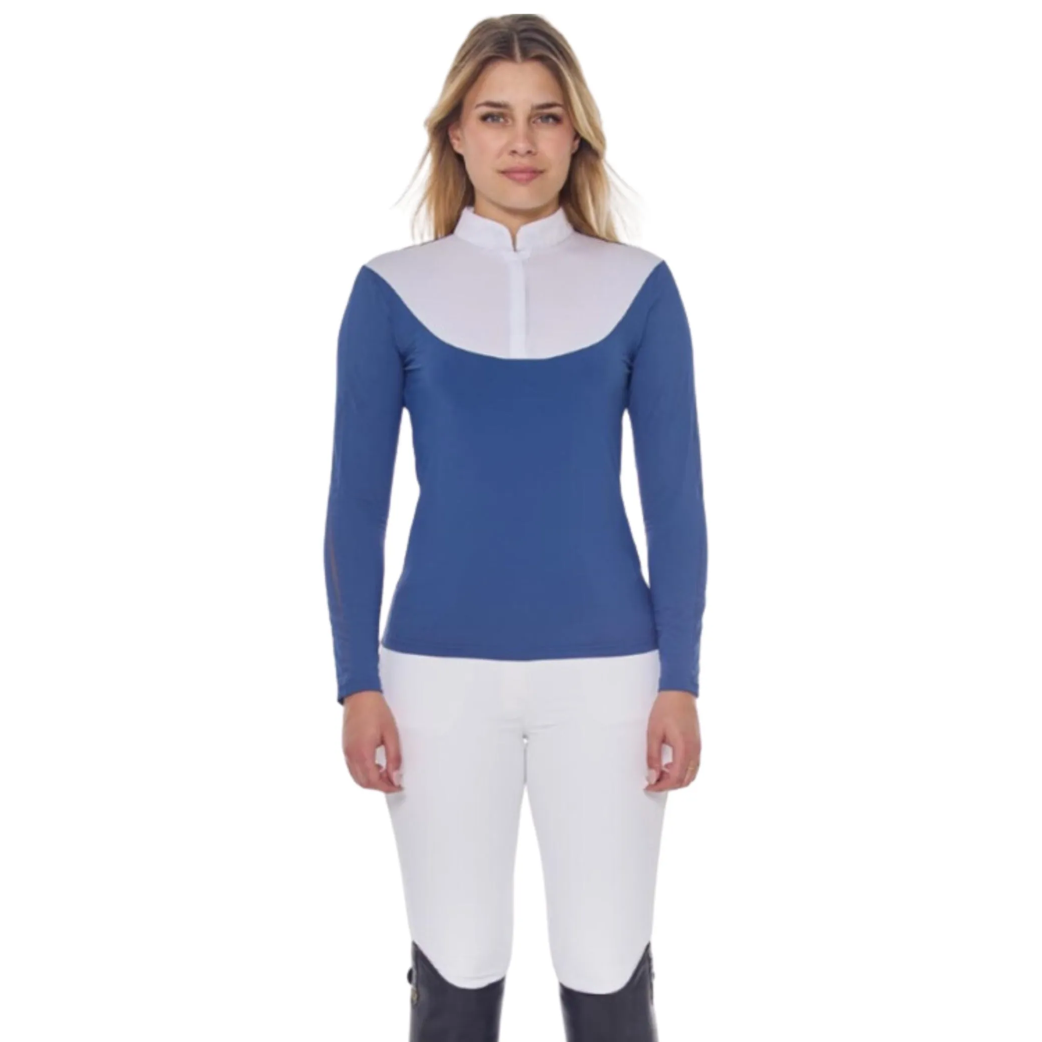 Harcour Pannie Competition Long Sleeve Polo