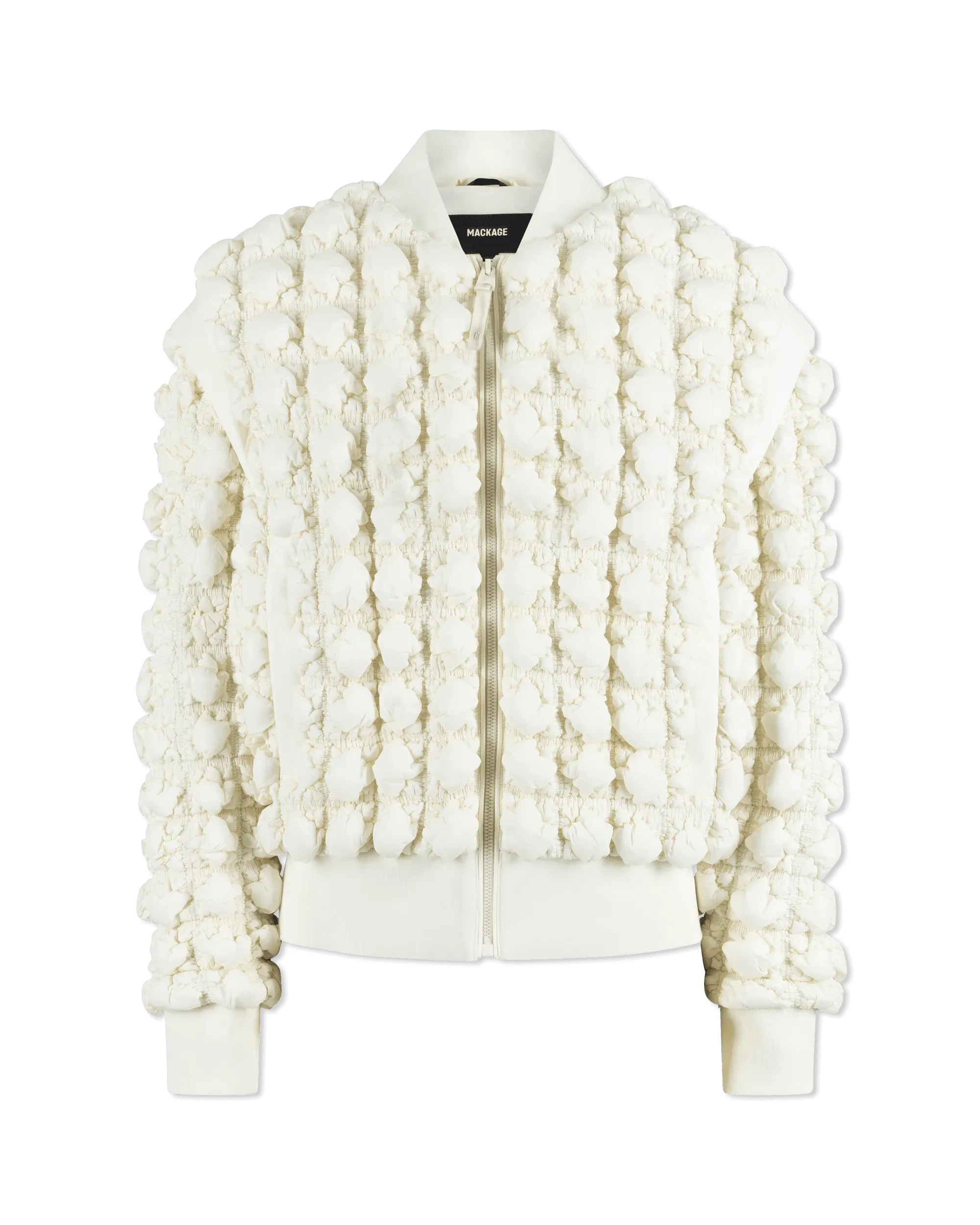 Helen Diamond Quilted Bomber Jacket