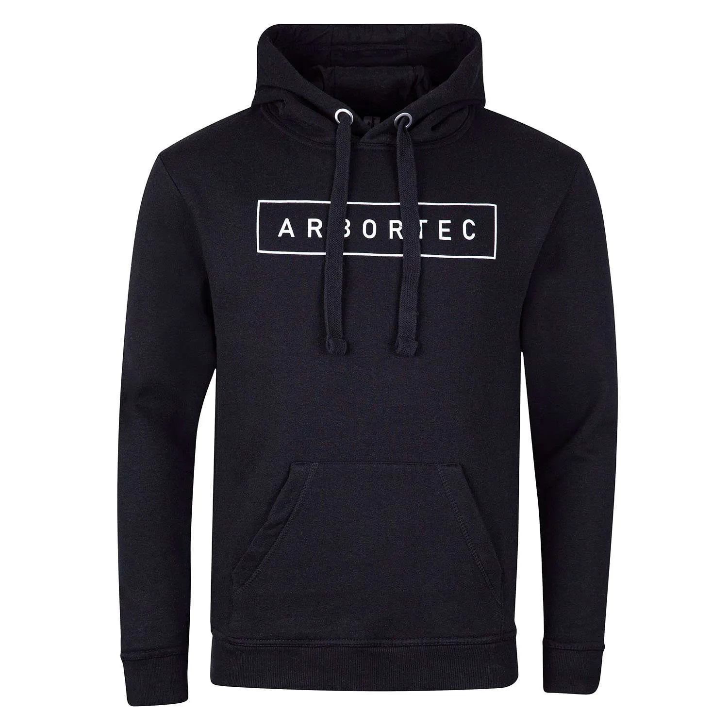 Heritage Hoodie Black - White Logo