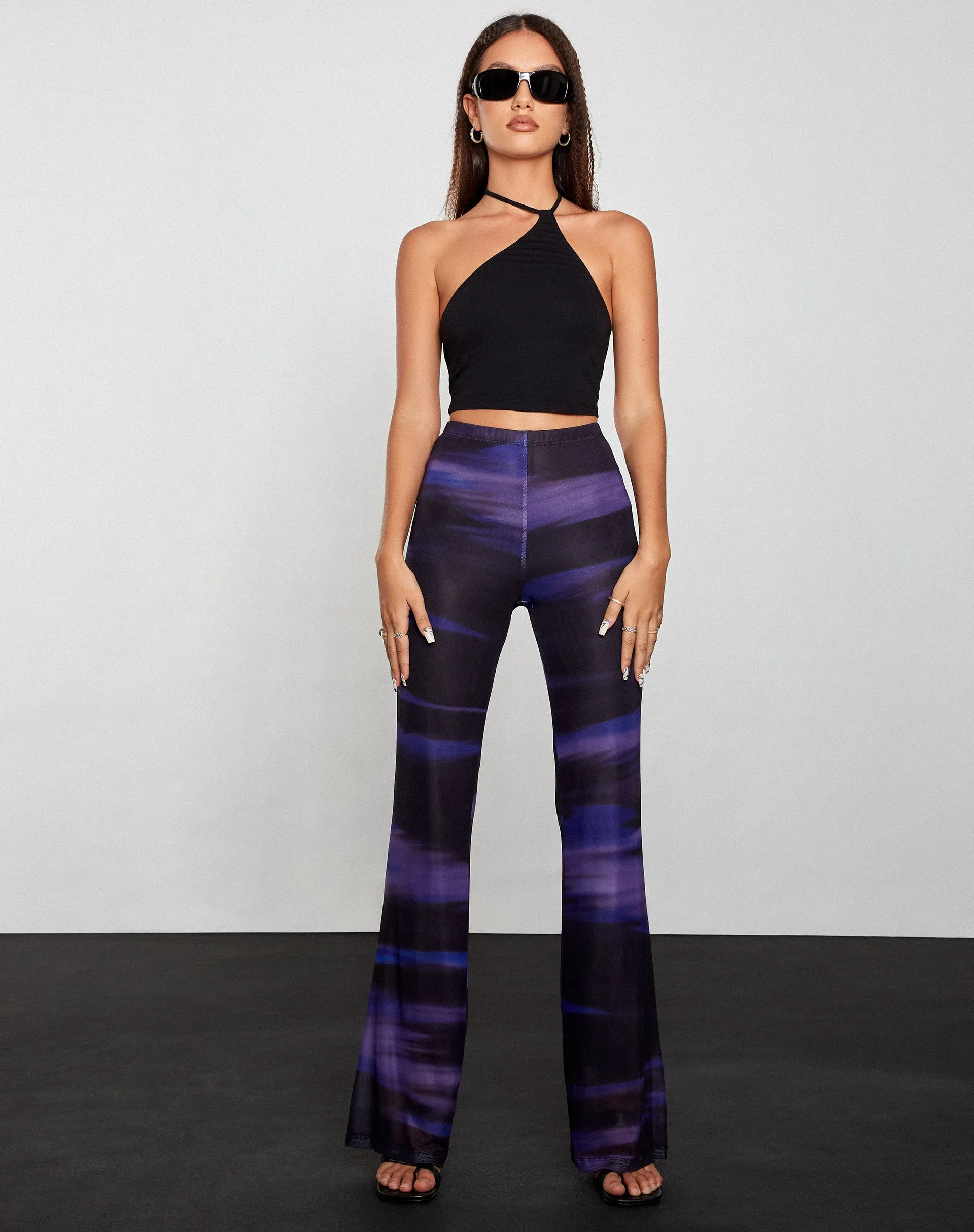 Herly Flare Trouser in Cosmic Melt