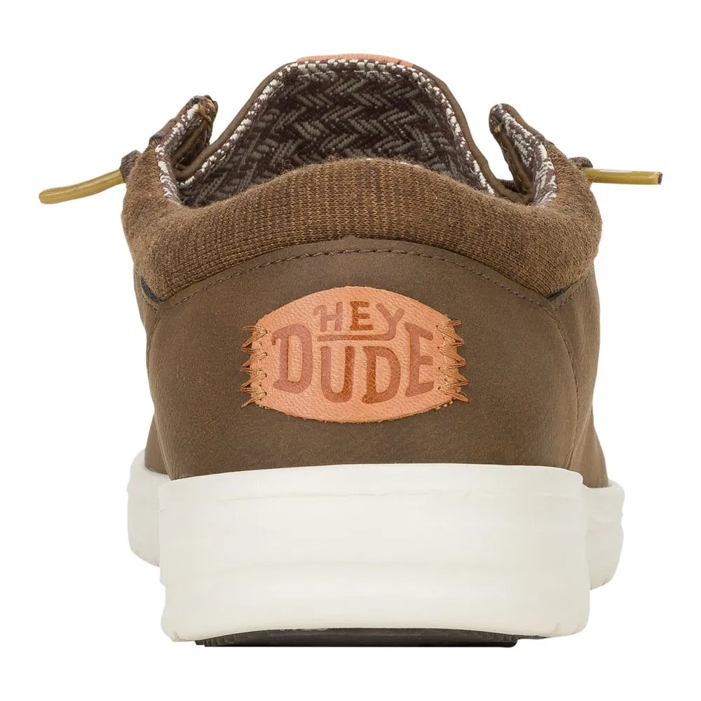 'HEY DUDE' Men's Paul Classic - Brown / Olive