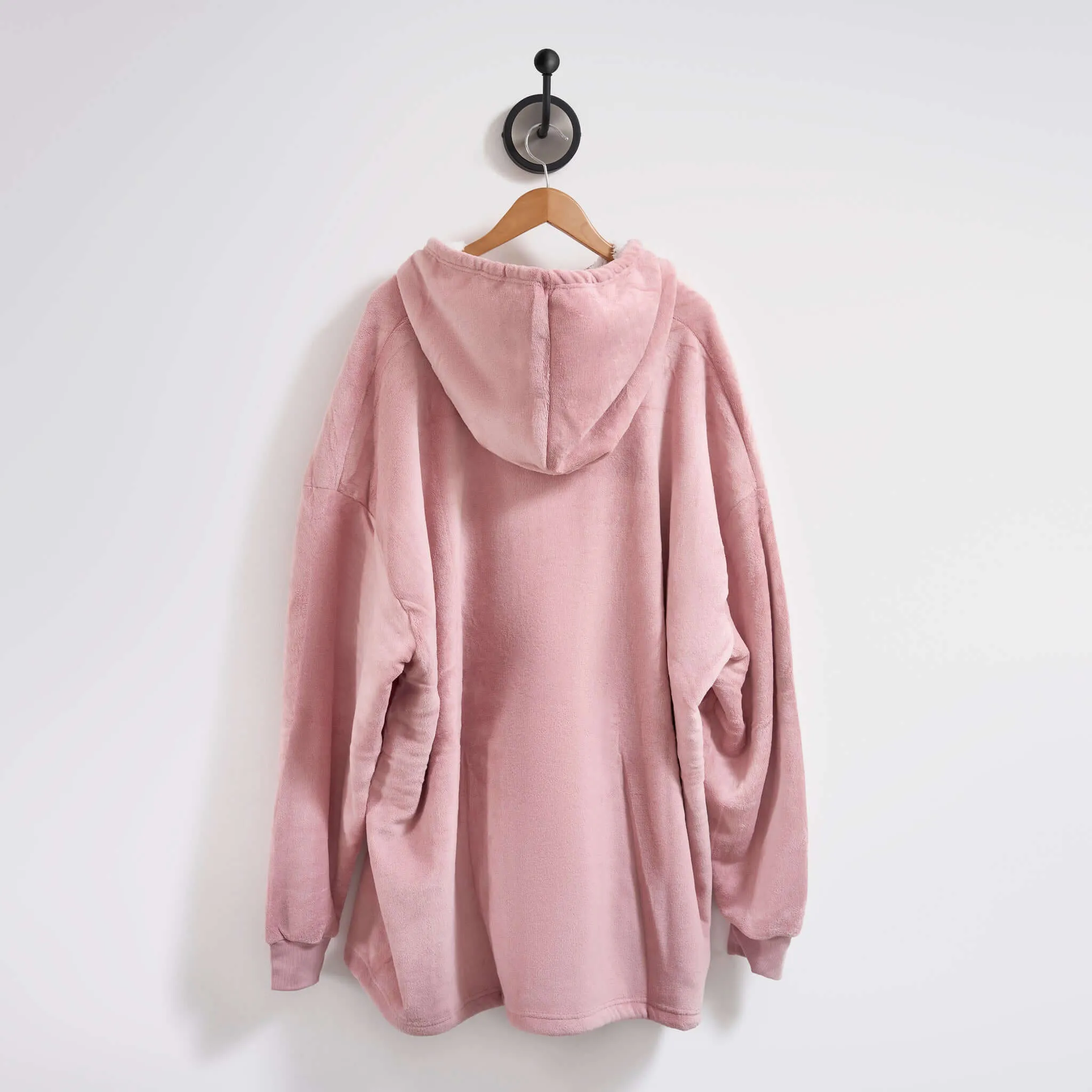 Hibernate Cosy Collection Oversized Super Soft Coral Fleece Sherpa Hoodie One Size