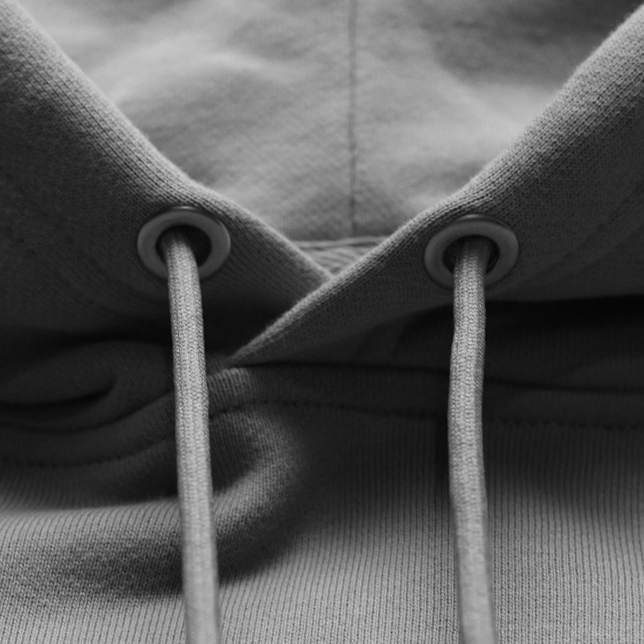 HOMME  Rubber Patch Hoodie Grey