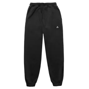 HOMME  Triangle Patch Jogger Black