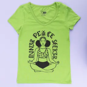 Inner Peace Seeker Pose T-Shirt