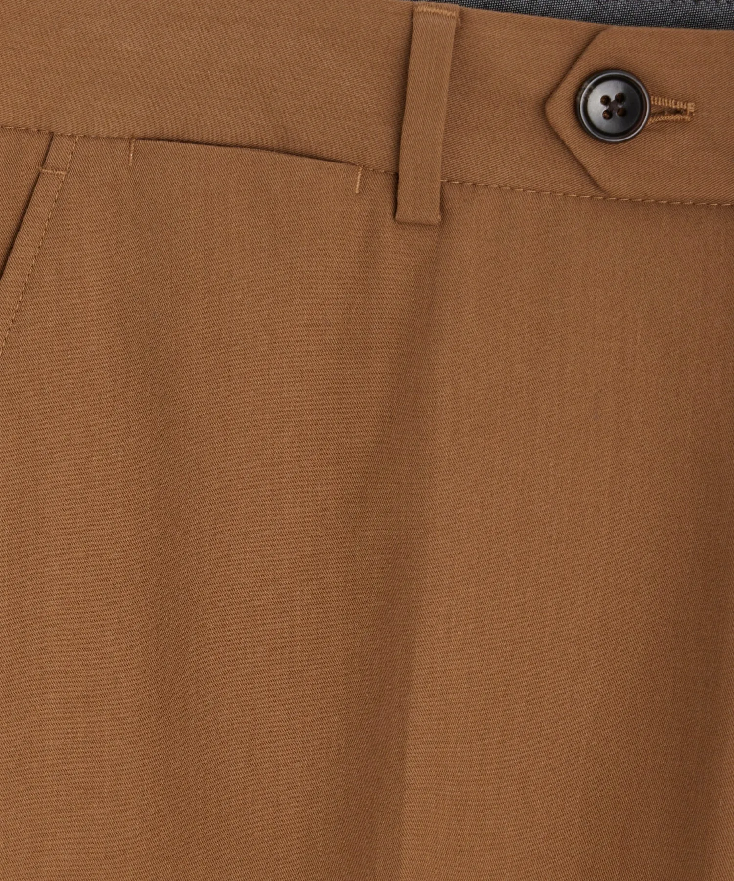 Italian Cotton Sutton Trouser in Acorn