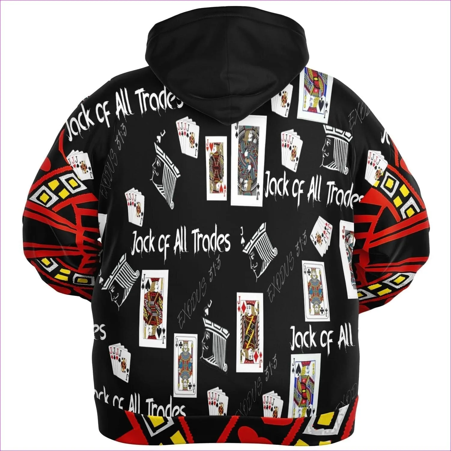 Jack Of All Trades Men's Zip Hoodie Voluptuous ( ) Size