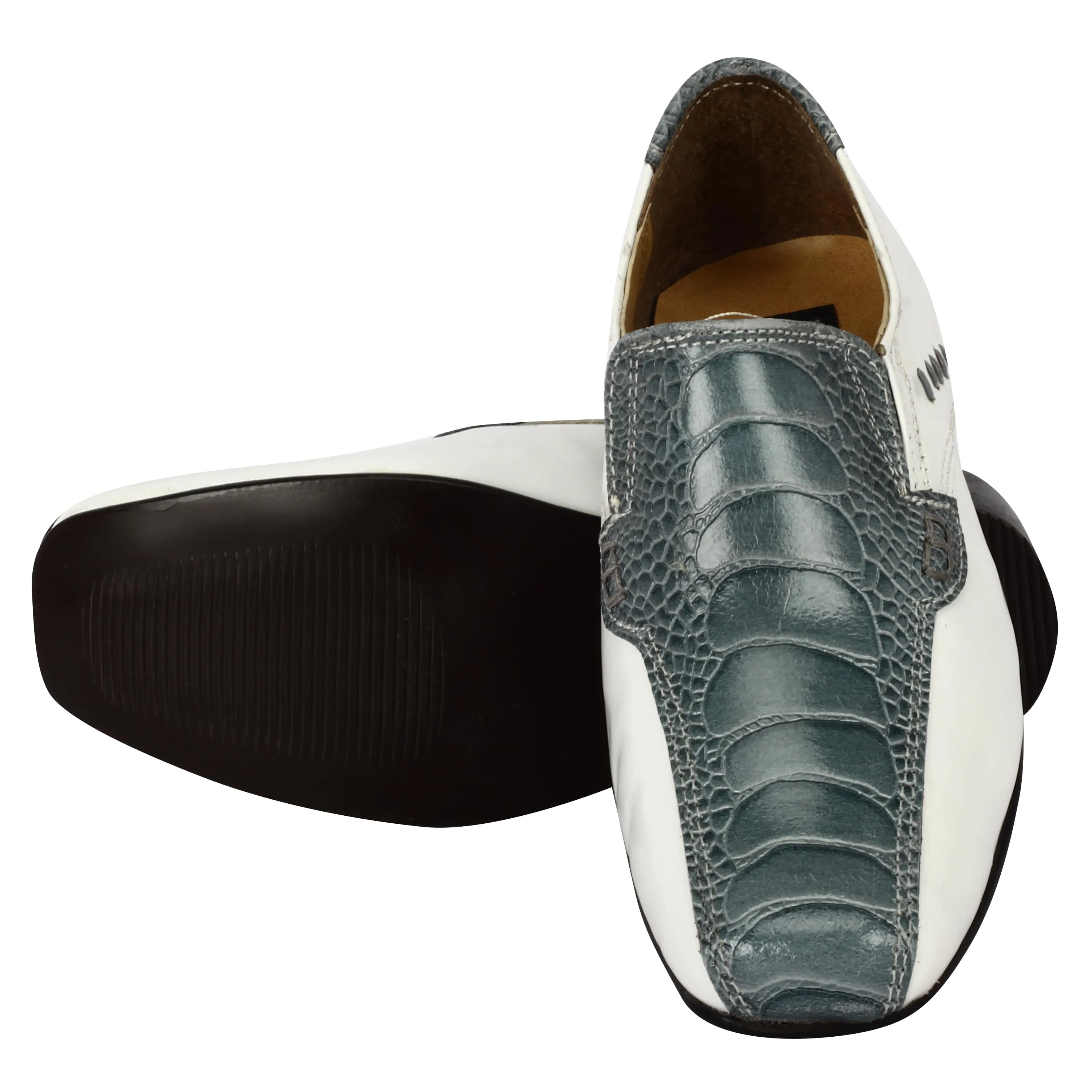 Junior Leather Loafers Dress Shoes