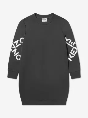 KENZO Girls Cross Logo Sweater Dress