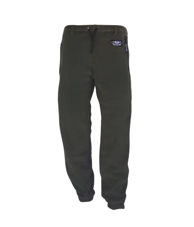 Kids Fleece Pants Olive