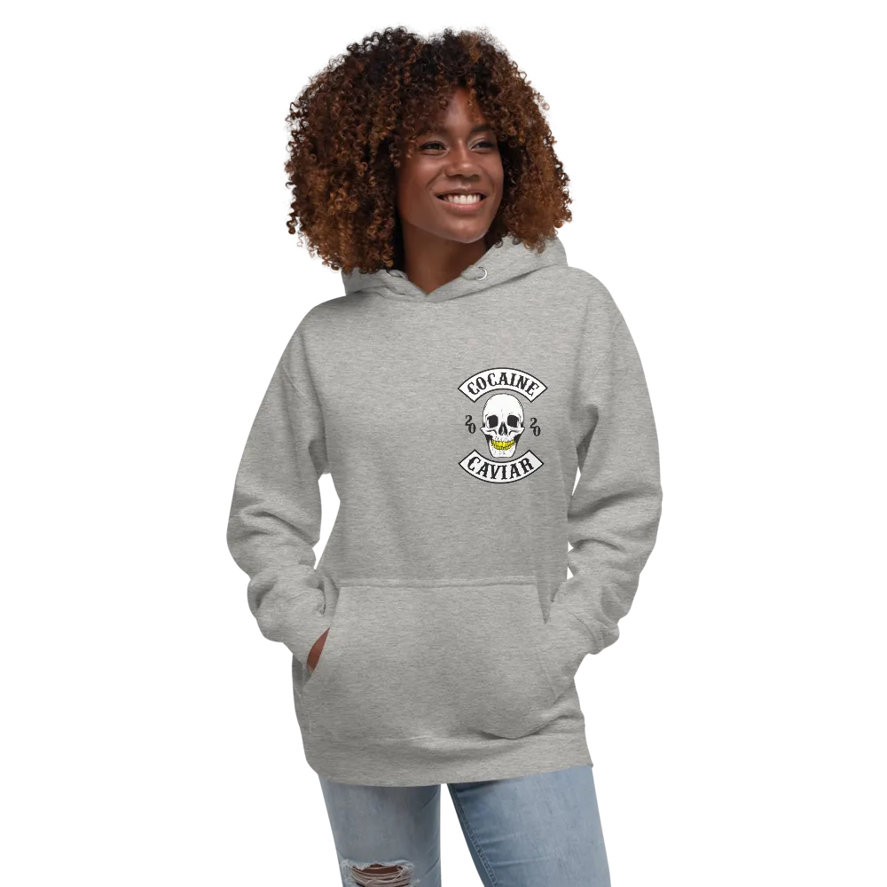 LADIES COCAINE & CAVIAR GOLD GRILL HOODIE