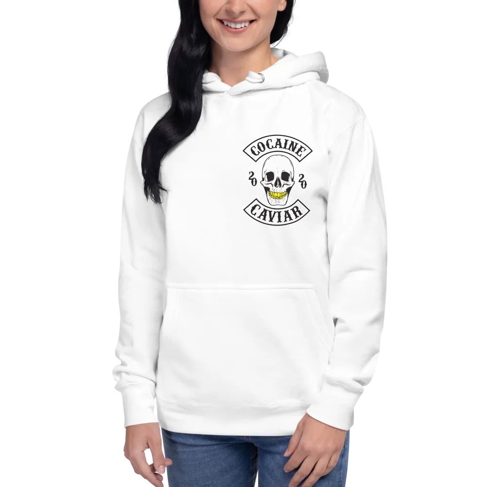 LADIES COCAINE & CAVIAR GOLD GRILL HOODIE