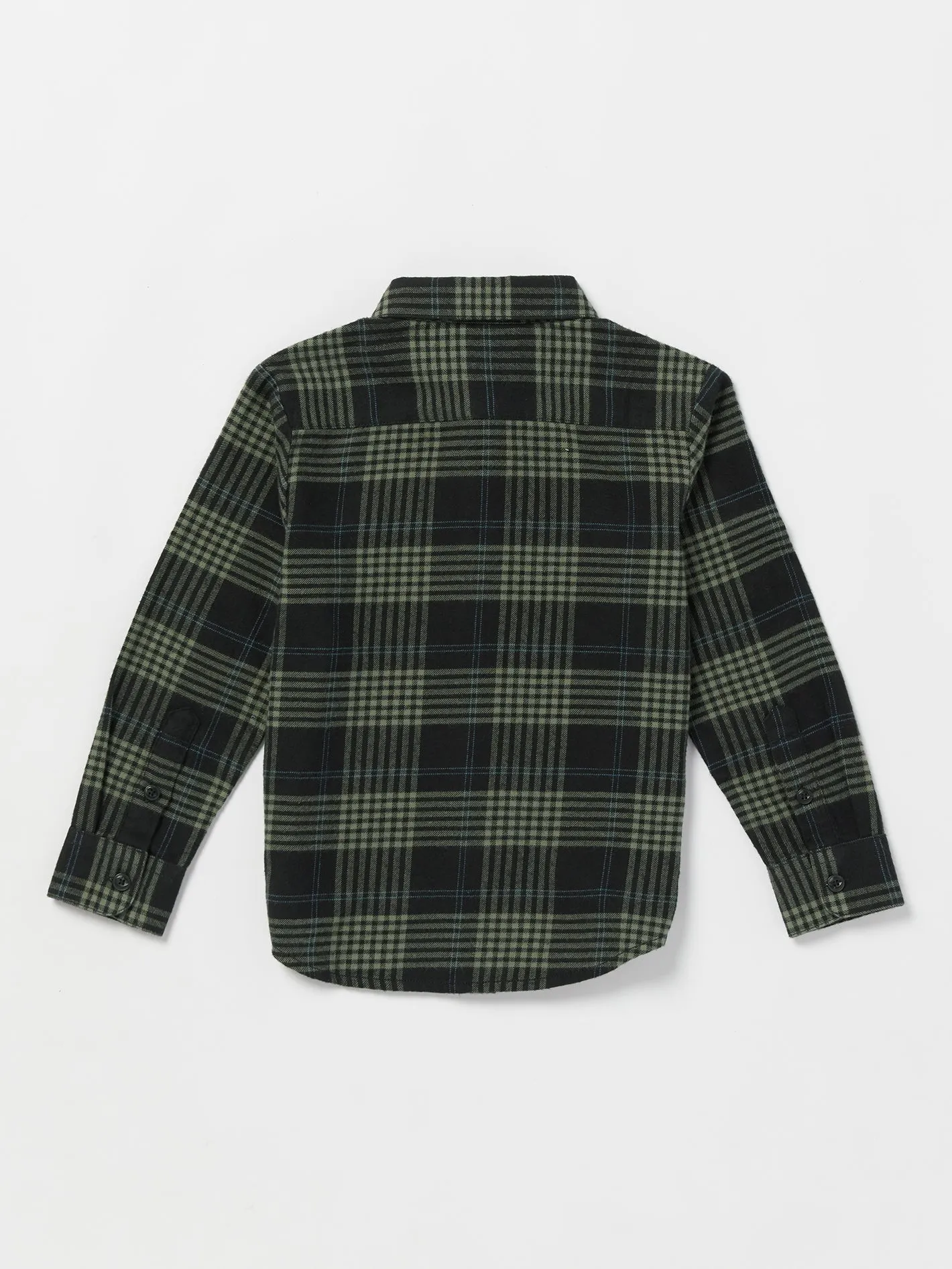 Little Boys Caden Plaid Flannel - Black