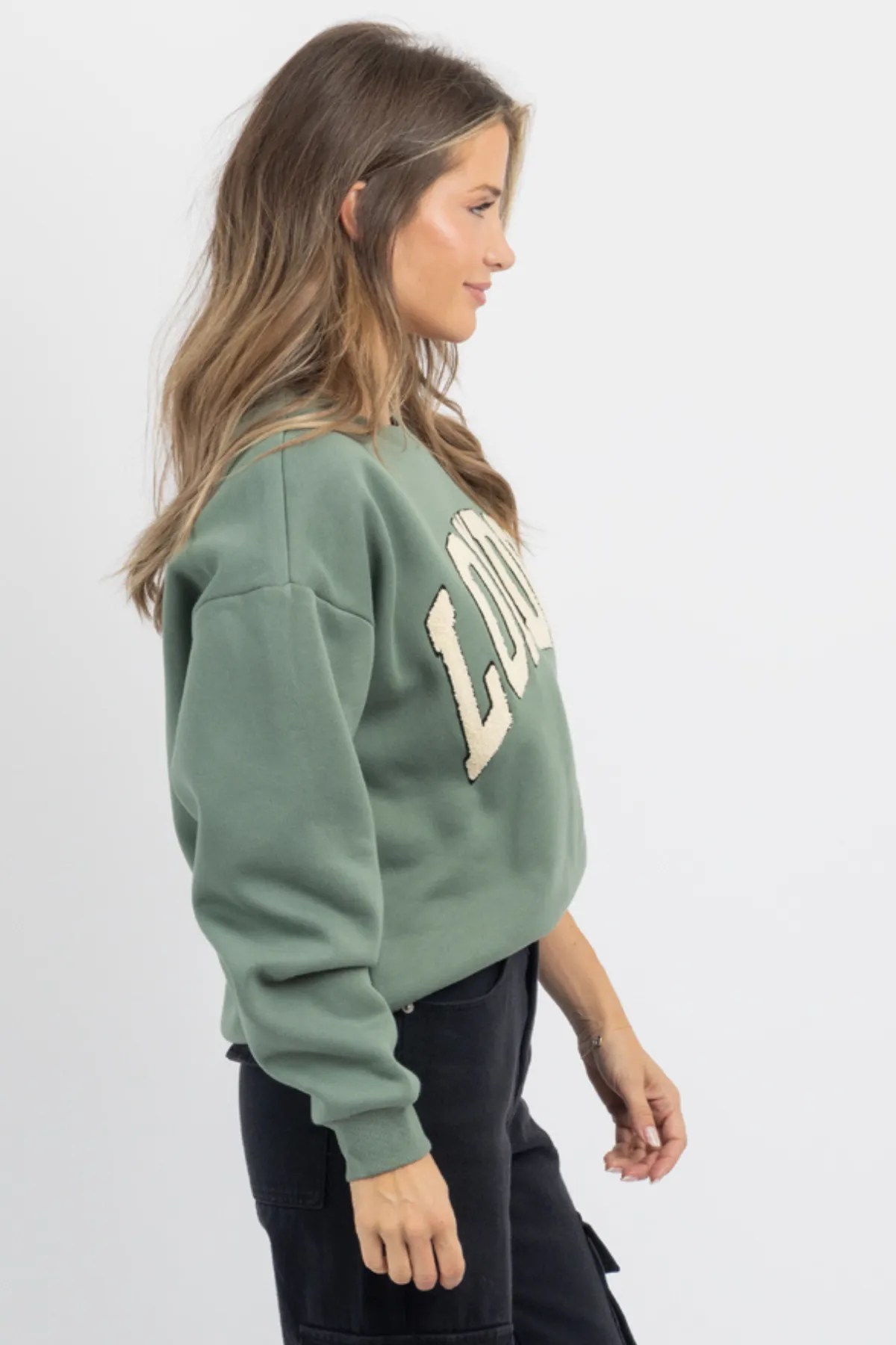 LONDON BOUCLE SWEATSHIRT