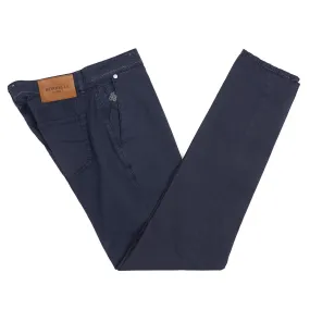 Luigi Borrelli Slim-Fit Lightweight Cotton Jeans