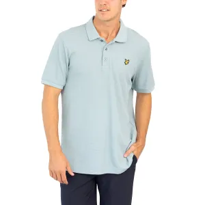 Lyle & Scott Milano Cotton Polo Shirt - Slate Blue