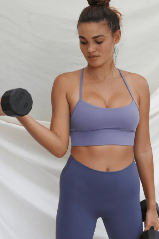 Maddy Top – Supportive, Comfortable Longline Workout Bra