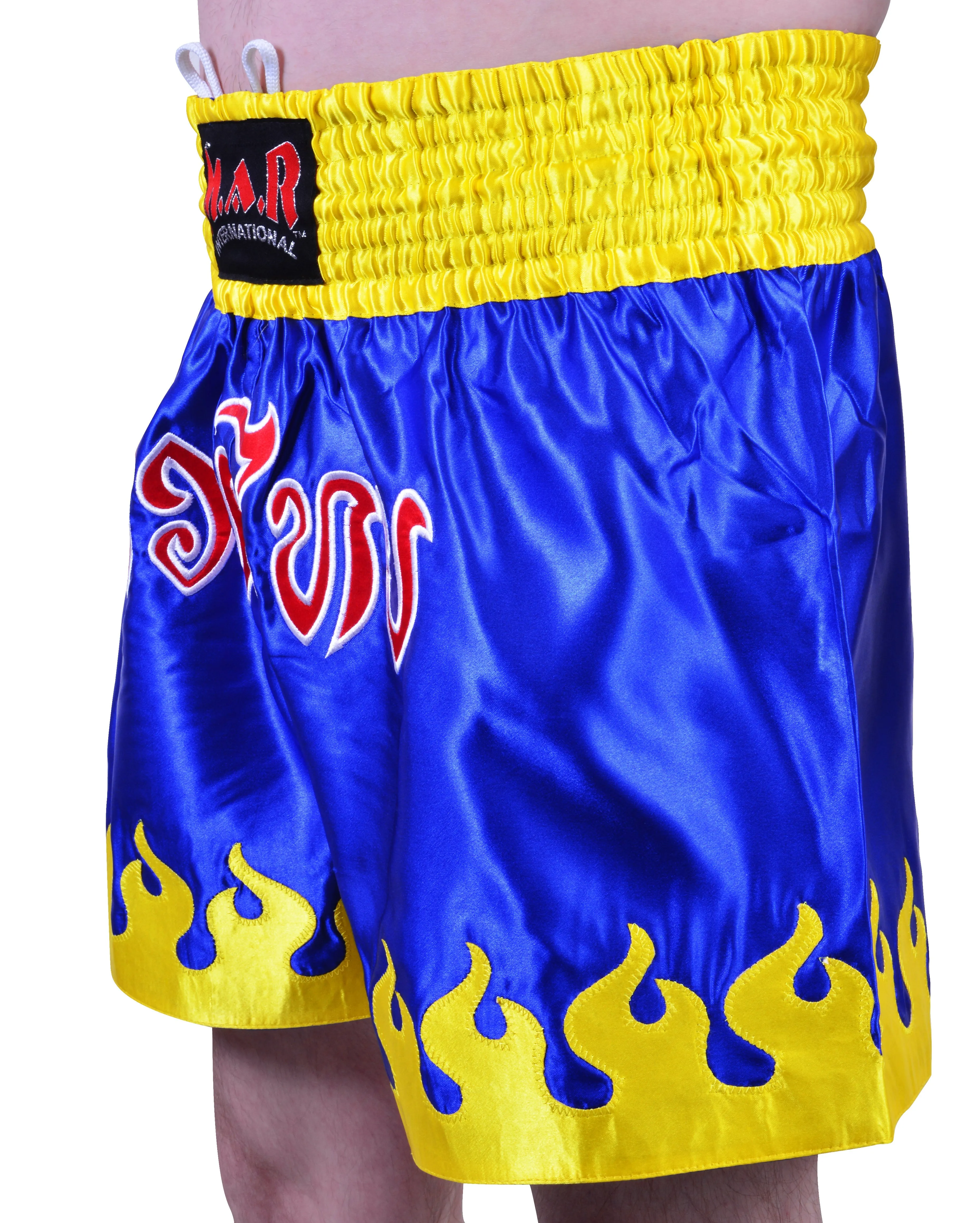 MAR-091A | Blue Kickboxing & Thai Boxing Shorts