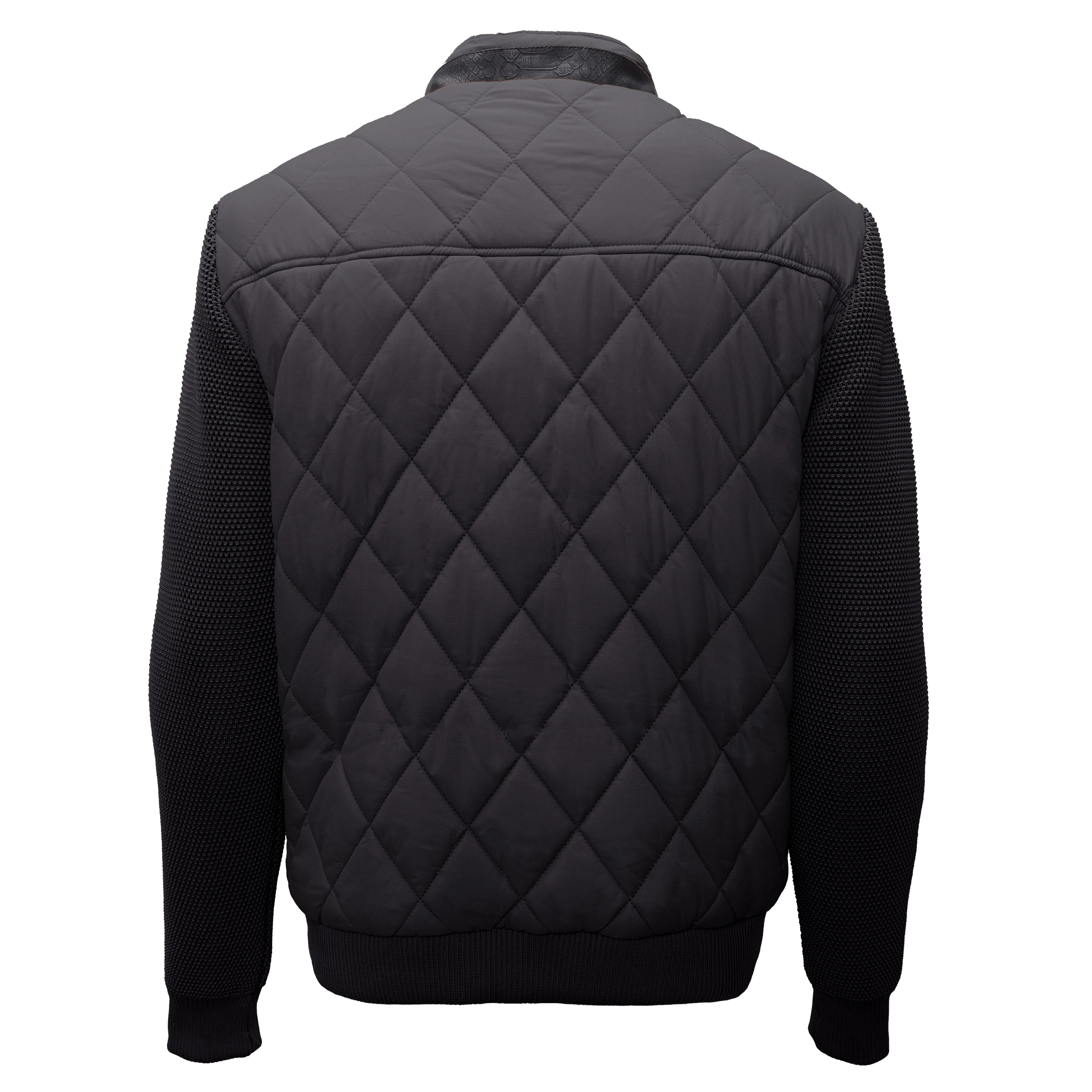 Men's Quilted Bomber Jacket - Classic Meets Contemporary | BPJ609